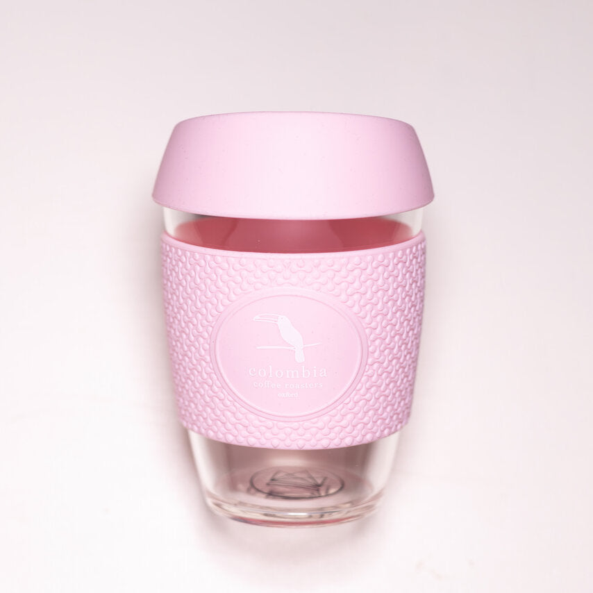 Glass Reusable Coffee Cup 12 Oz.